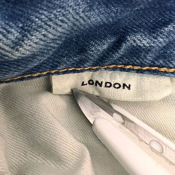 SLVRLAKE London Straight Leg High Waist Jeans Size 30 Sample One Of A Kind!!! - Picture 7 of 14